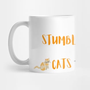 Guess I'll Just Stumble on Home to My Cats Taylor Swift Mug